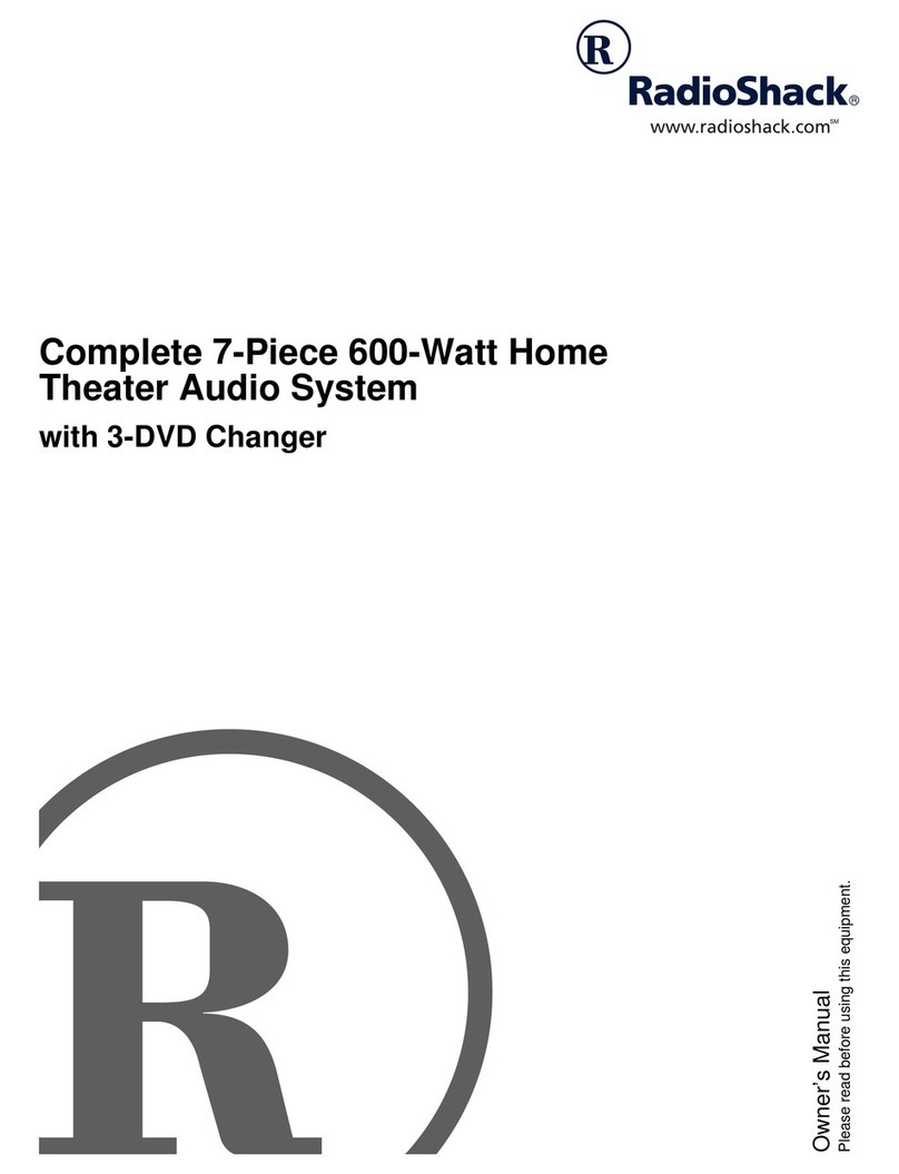 RCA 3-DVD Changer owner's manual