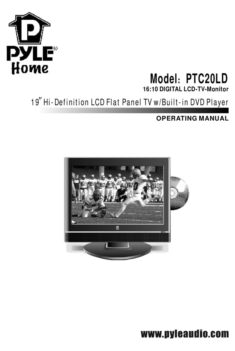 Pyle PTC20LD operating manual