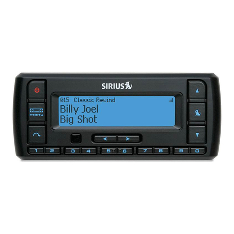 Radio Shack SIRIUS Stratus 6 SDSV6V1 quick guide