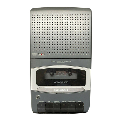 Radio Shack 14-1117 User manual Radio Shack 14-1117 User manual