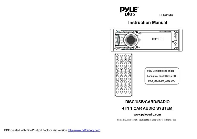 Pyle PLD35MU User manual Pyle PLD35MU User manual