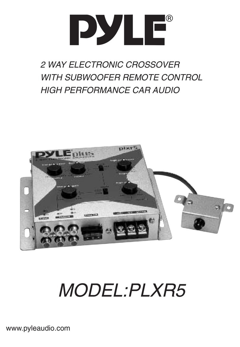 Pyle PLXR5 user manual