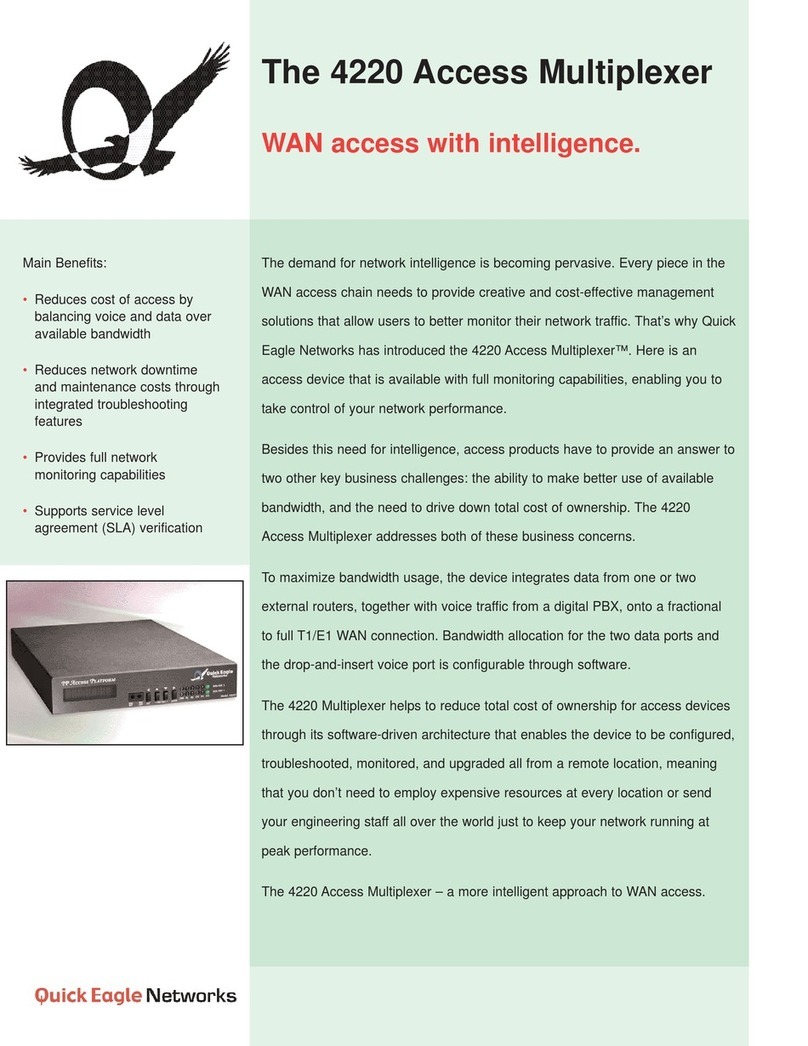 Quick Eagle Networks 4220 User manual