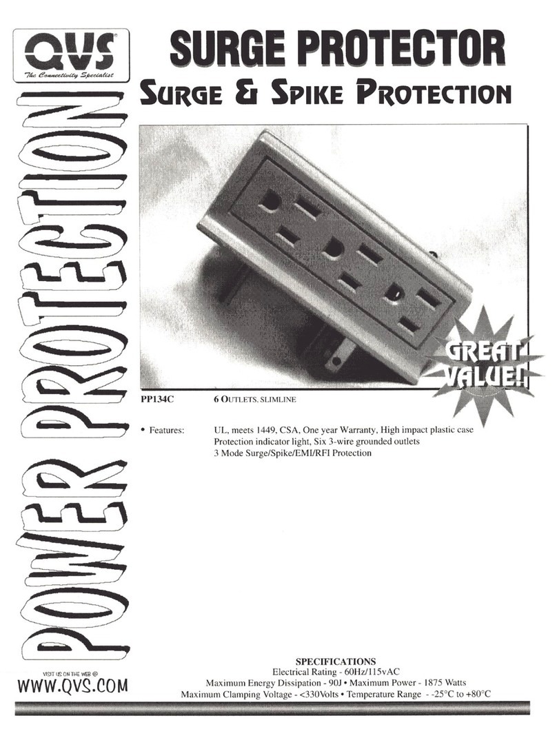 QVS PP134C User manual