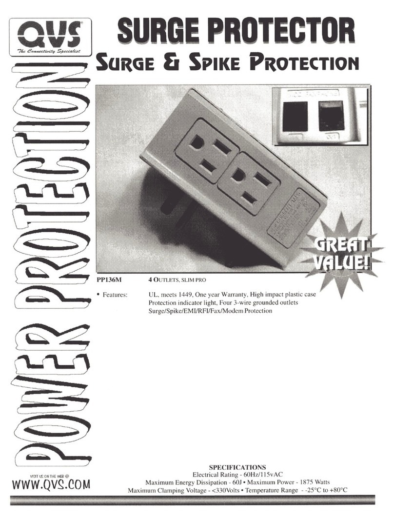 QVS PP136M User manual