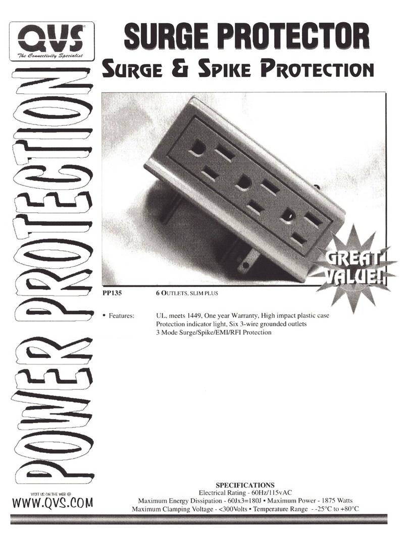 QVS PP135 User manual