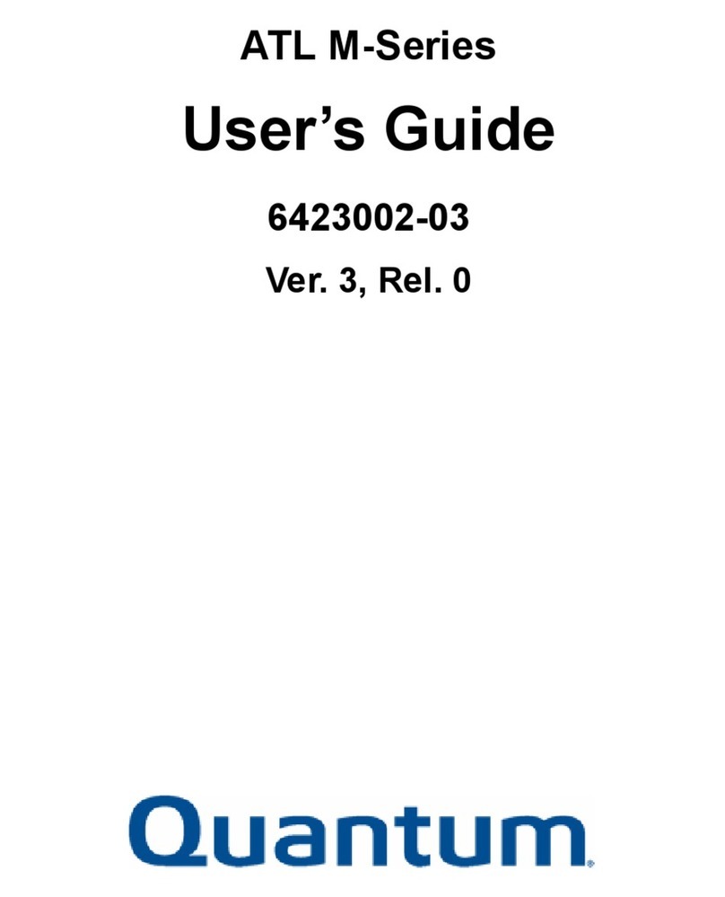Quantum ATL M-Series User manual Quantum ATL M-Series User manual
