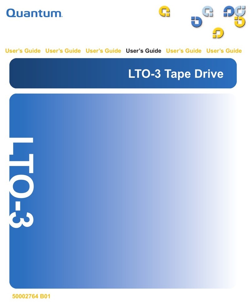 Quantum LTO3 A-Series User manual
