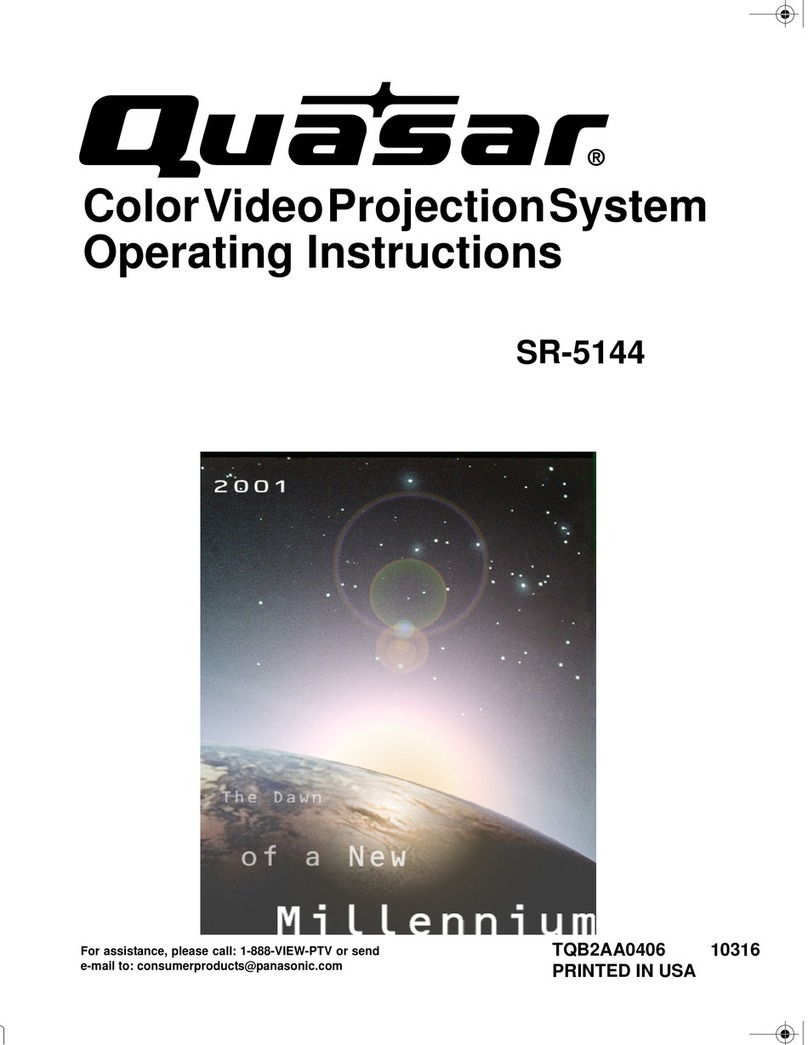 Quasar SR-5144 operating instructions