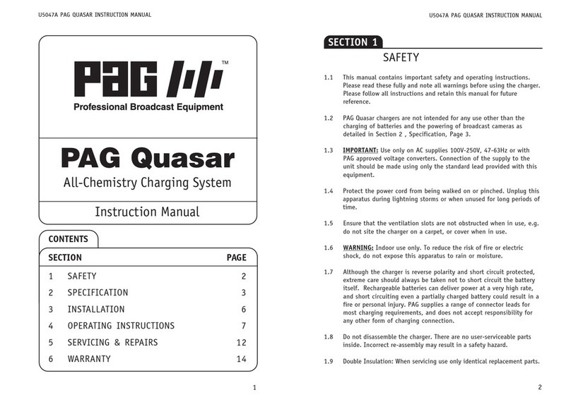 PAG PAG Quasar User manual
