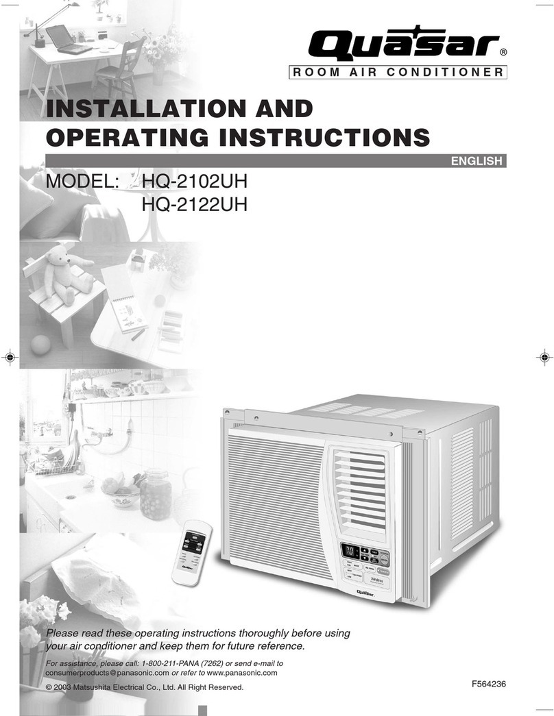 Quasar HQ-2102UH User manual