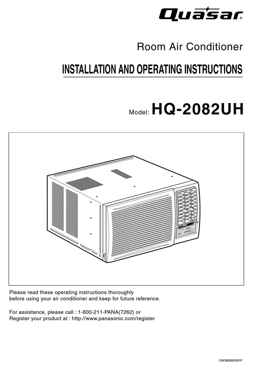 Quasar HQ-2082UH User manual