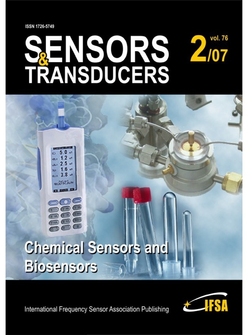 Quantum Instruments Sensor Specification sheet