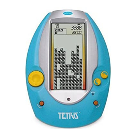 Radica Games Big Screen Tetris I6002 instruction manual
