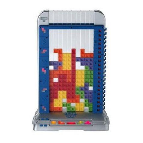 Radica Games Tetris Tower 3D 74033 instruction manual