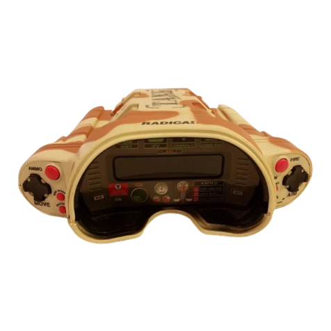 Radica Games Tank Combat 73009 instruction manual