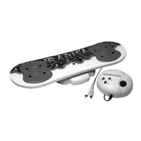 Radica Games Connectv Snowboarder 76044 instruction manual