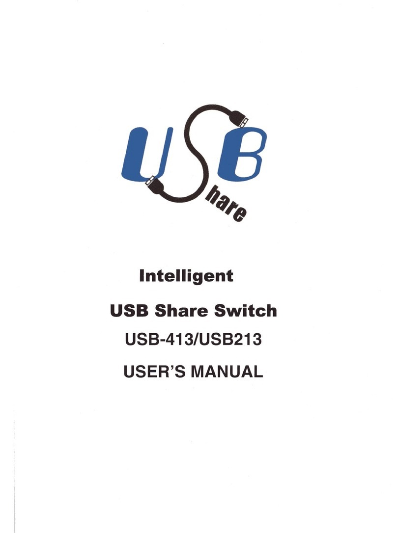 USB Share USB-413 User manual