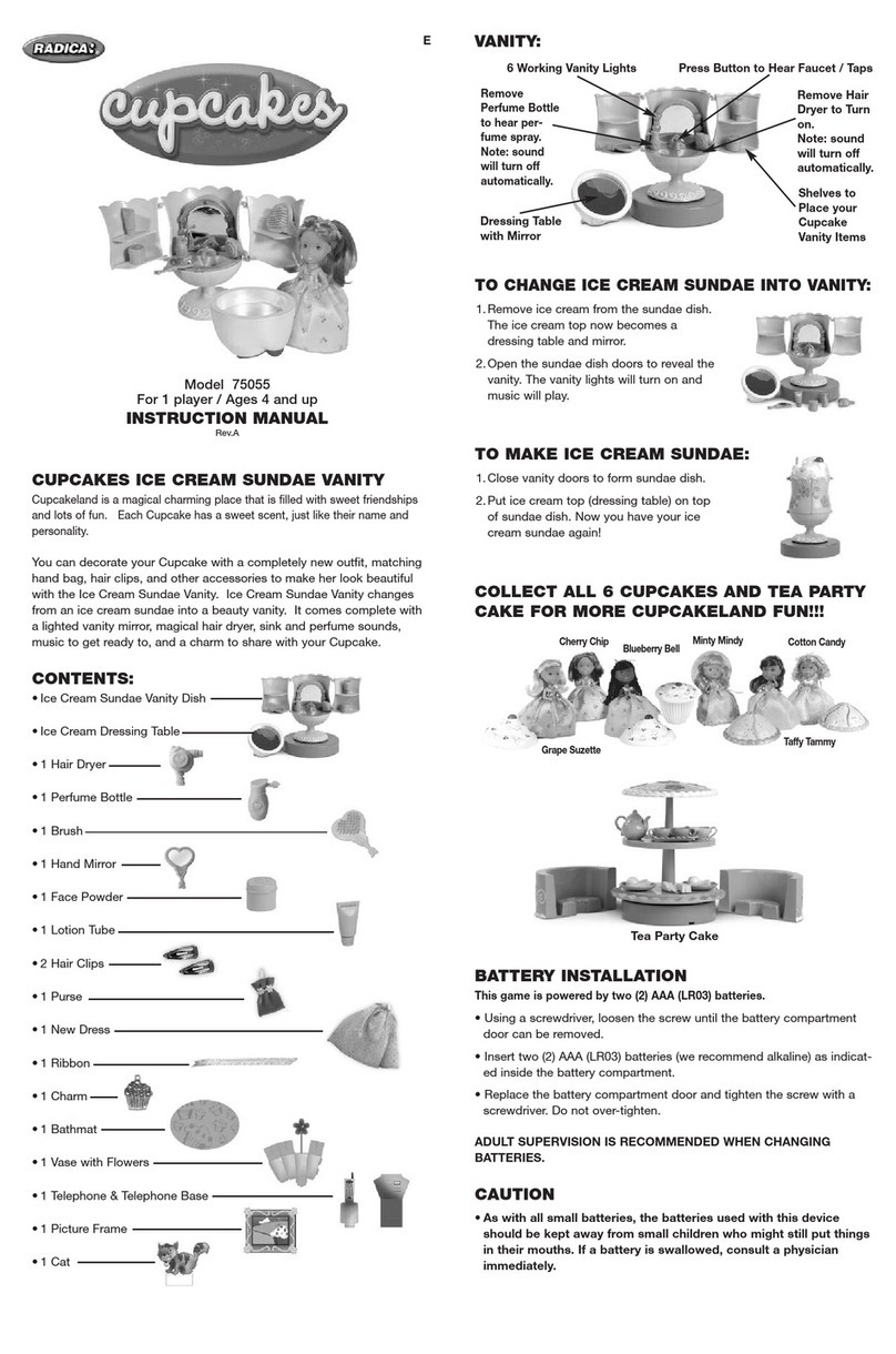 Radica Games 75055 instruction manual