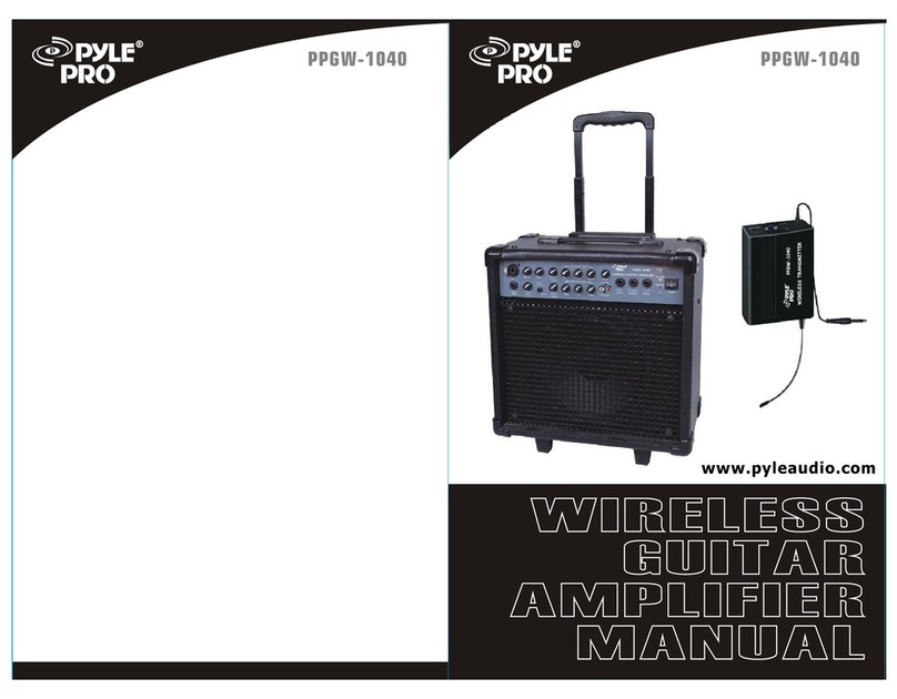 Pyle Pro PPGW 1040 User manual