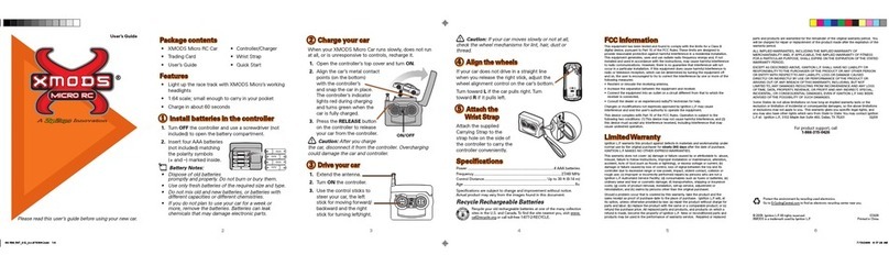 Radio Shack Xmods 60-507 User manual