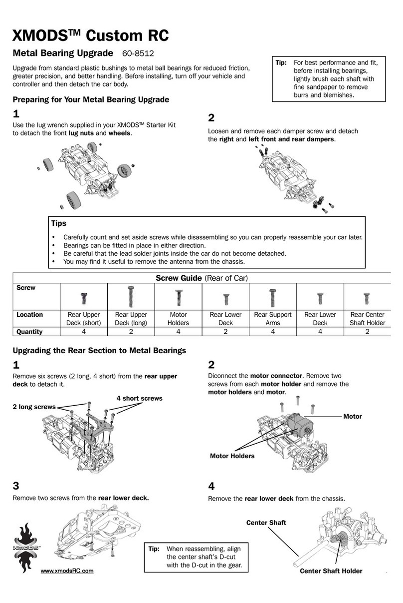 Radio Shack XMODS Custom RC User manual