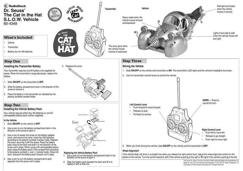 Radio Shack 60-4349 User manual