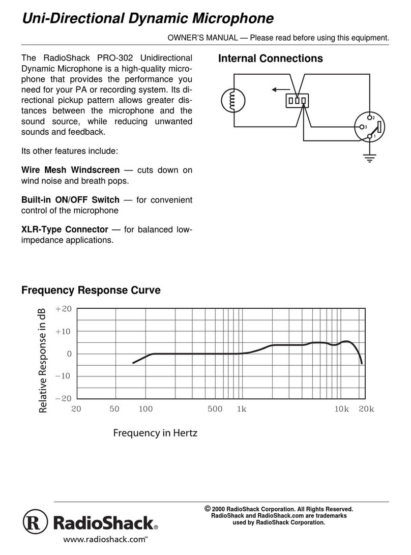 Radio Shack PRO-302 owner's manual