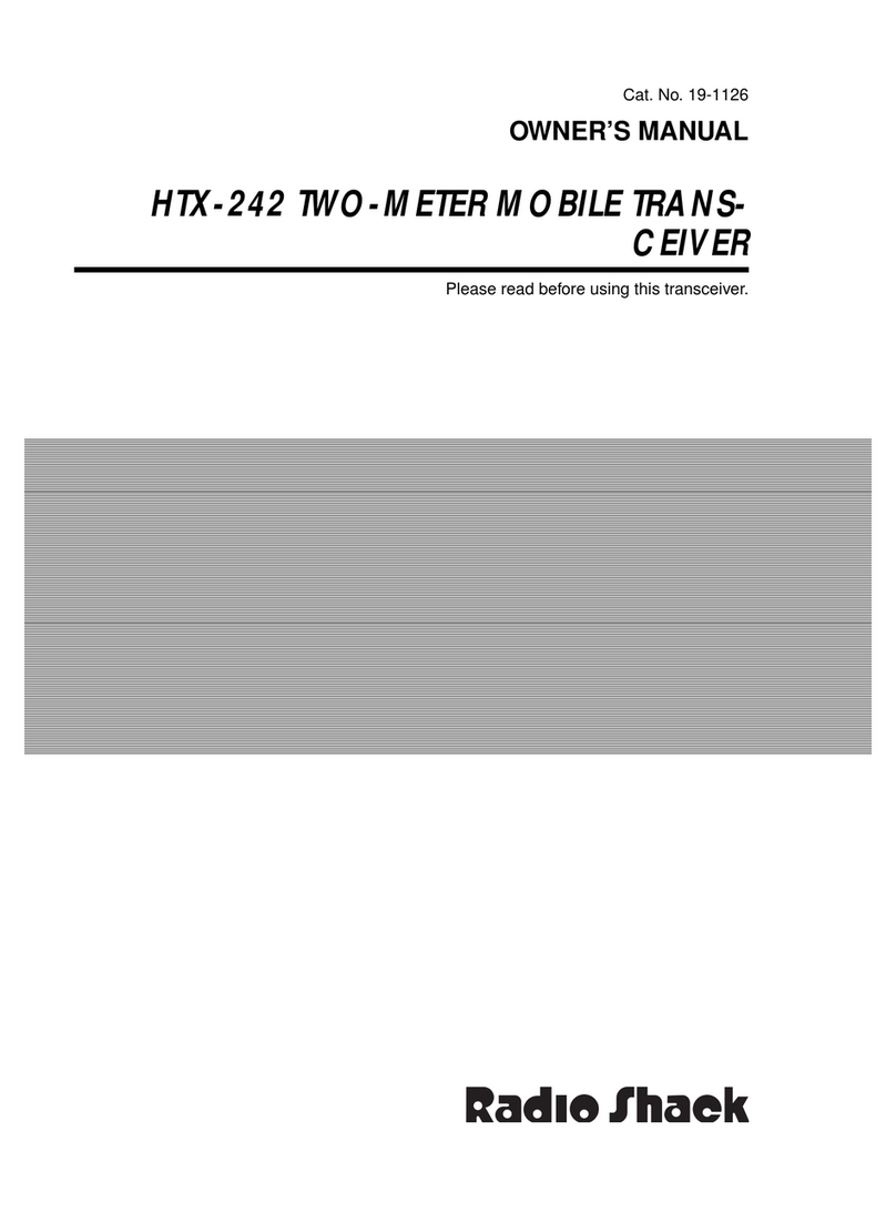Radio Shack HTX-242 owner's manual