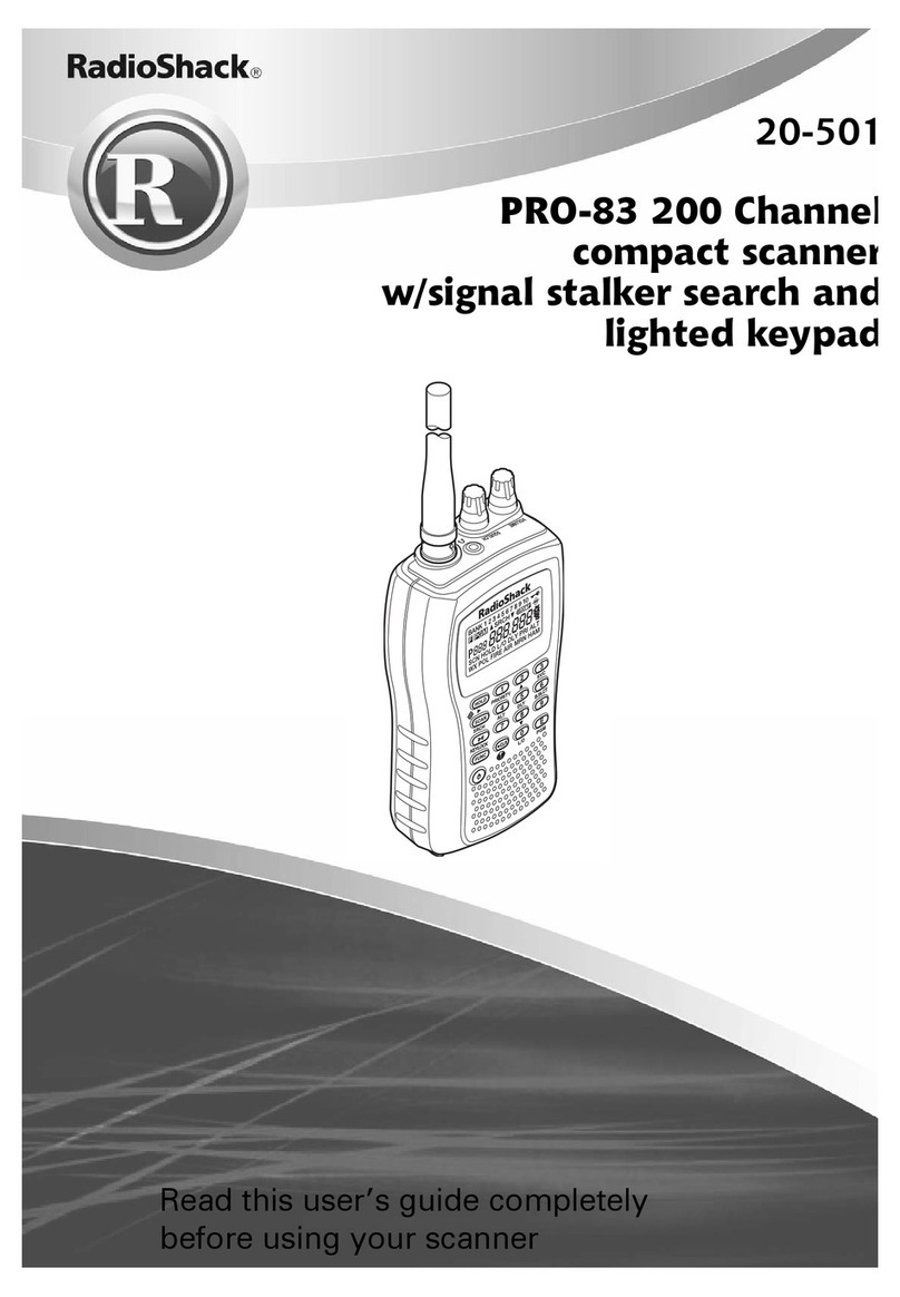 Radio Shack PRO-83 user guide