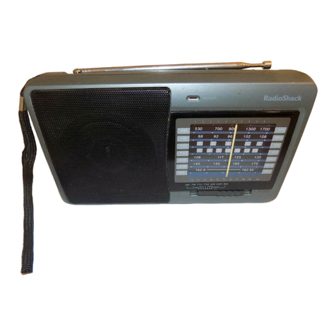 Radio Shack 12-756 User manual
