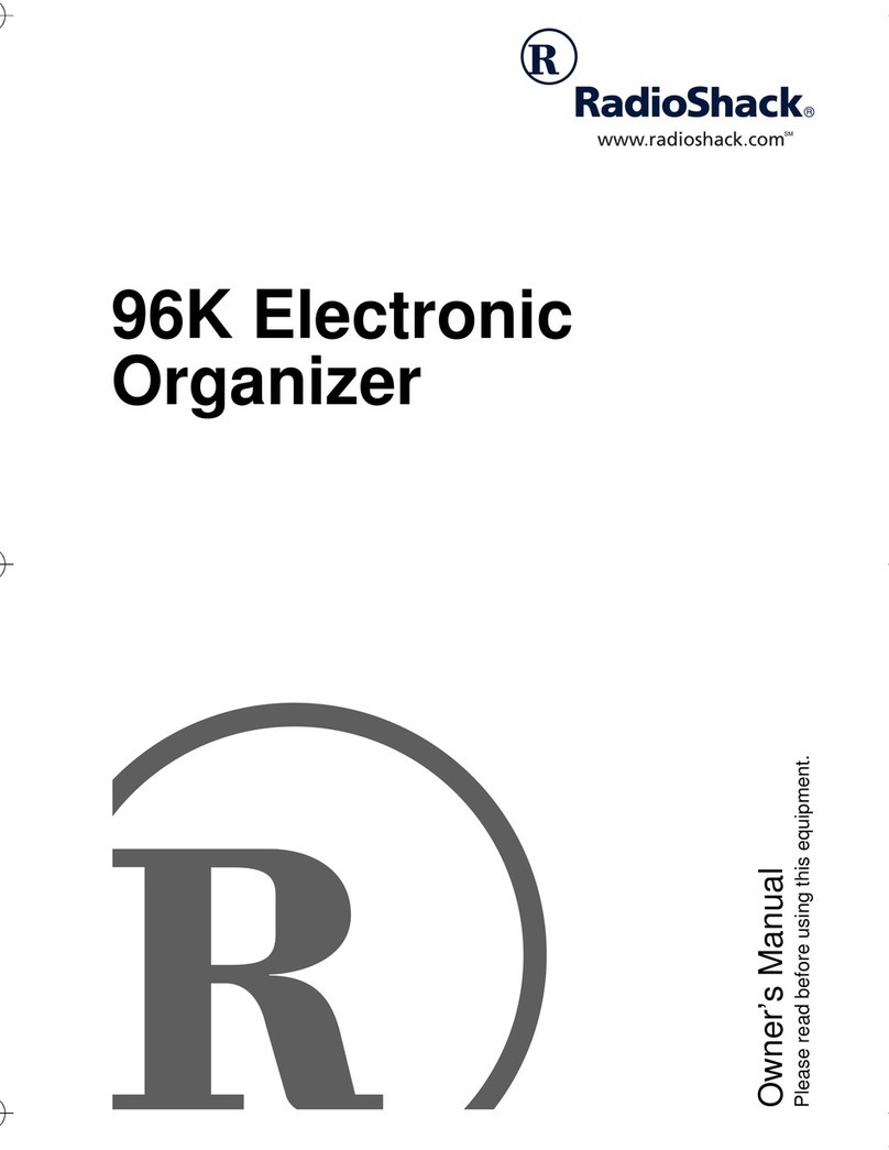 Radio Shack 96K owner's manual