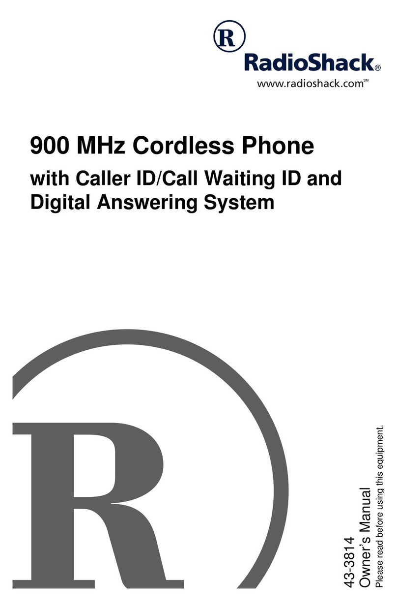 Radio Shack 43-3814 User manual