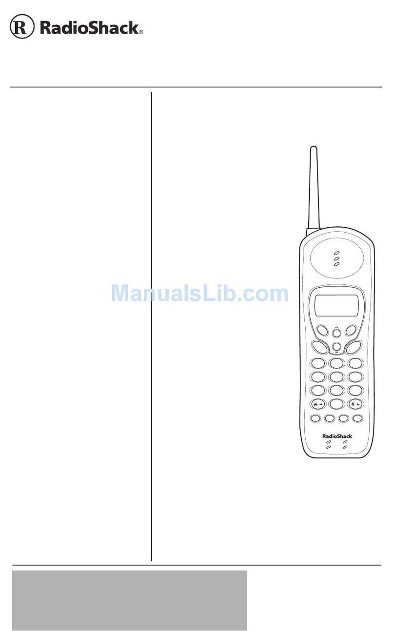 Radio Shack 43-3595 User manual