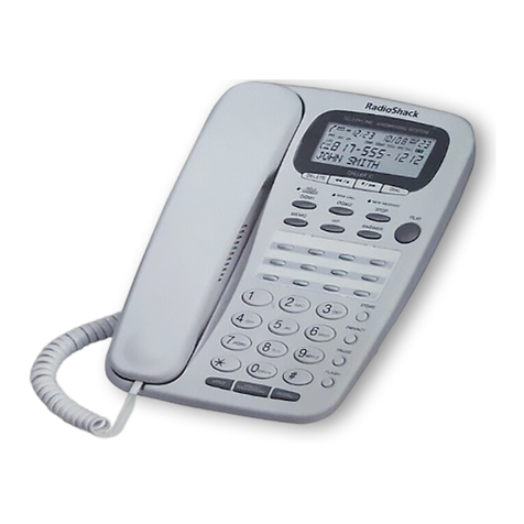 Radio Shack TAD-705 User manual
