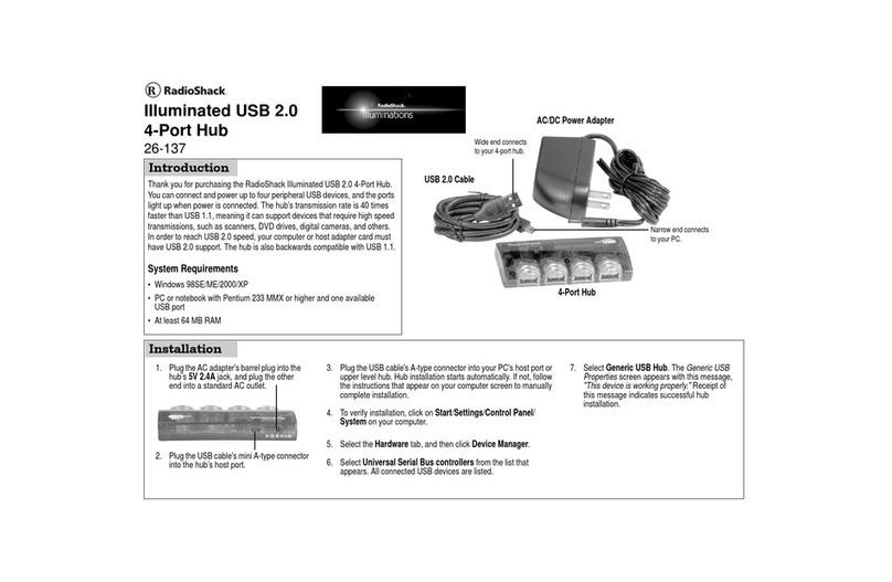 Radio Shack 26-137 User manual Radio Shack 26-137 User manual
