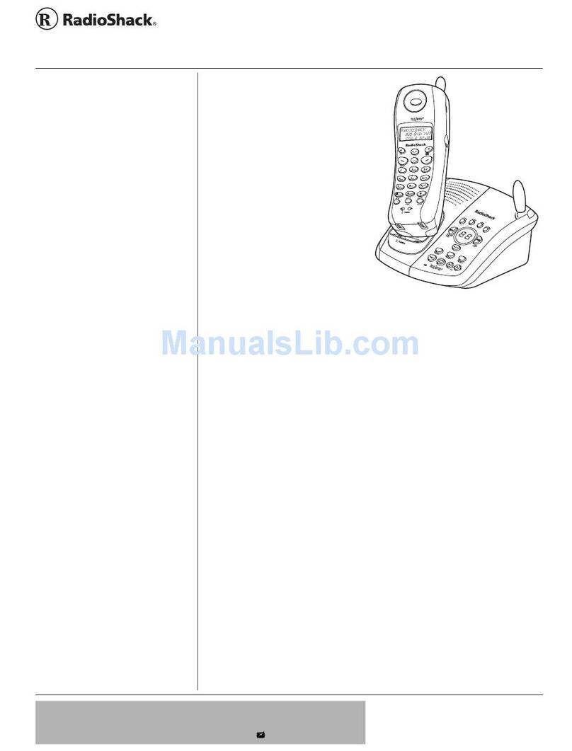 Radio Shack 43-3585 User manual Radio Shack 43-3585 User manual