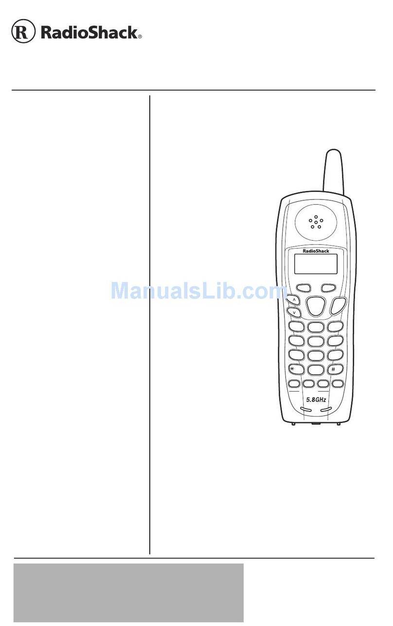 Radio Shack 43-3549 User manual