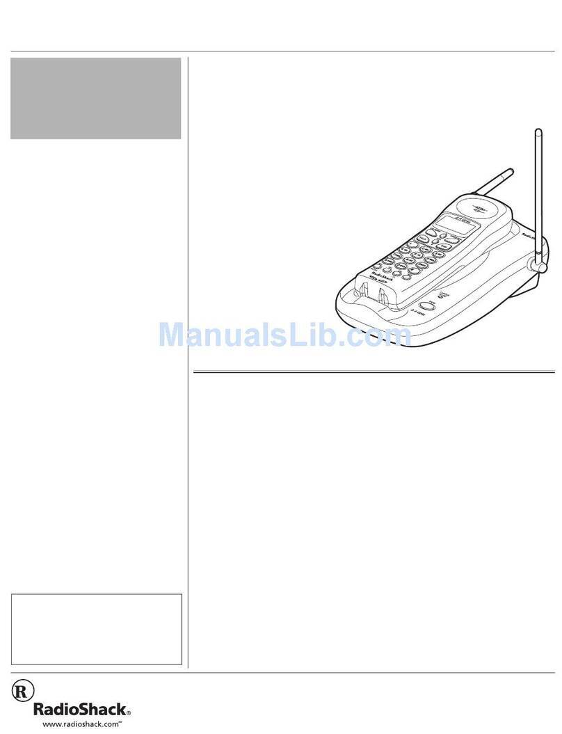 Radio Shack 43-3537 User manual Radio Shack 43-3537 User manual