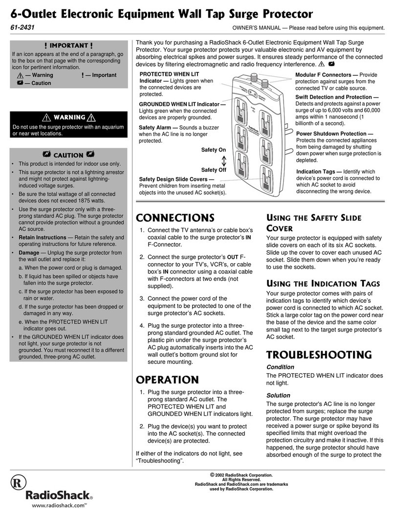 Radio Shack 61-2431 owner's manual Radio Shack 61-2431 owner's manual