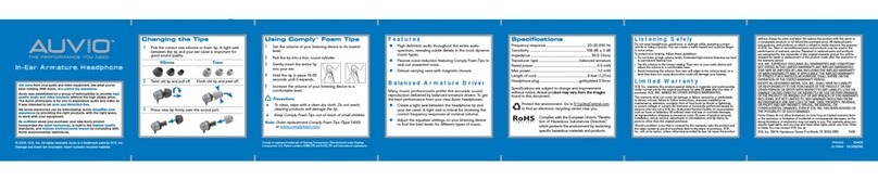 AUVIO Auvio 33-268 user guide