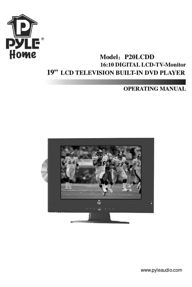 Pyle P20LCDD User manual