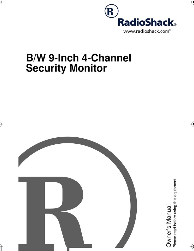 Radio Shack 49-2513 User manual