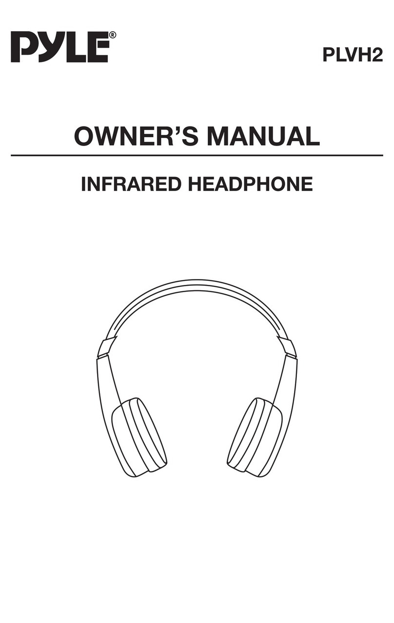 PYLE Audio PLVH2 owner's manual