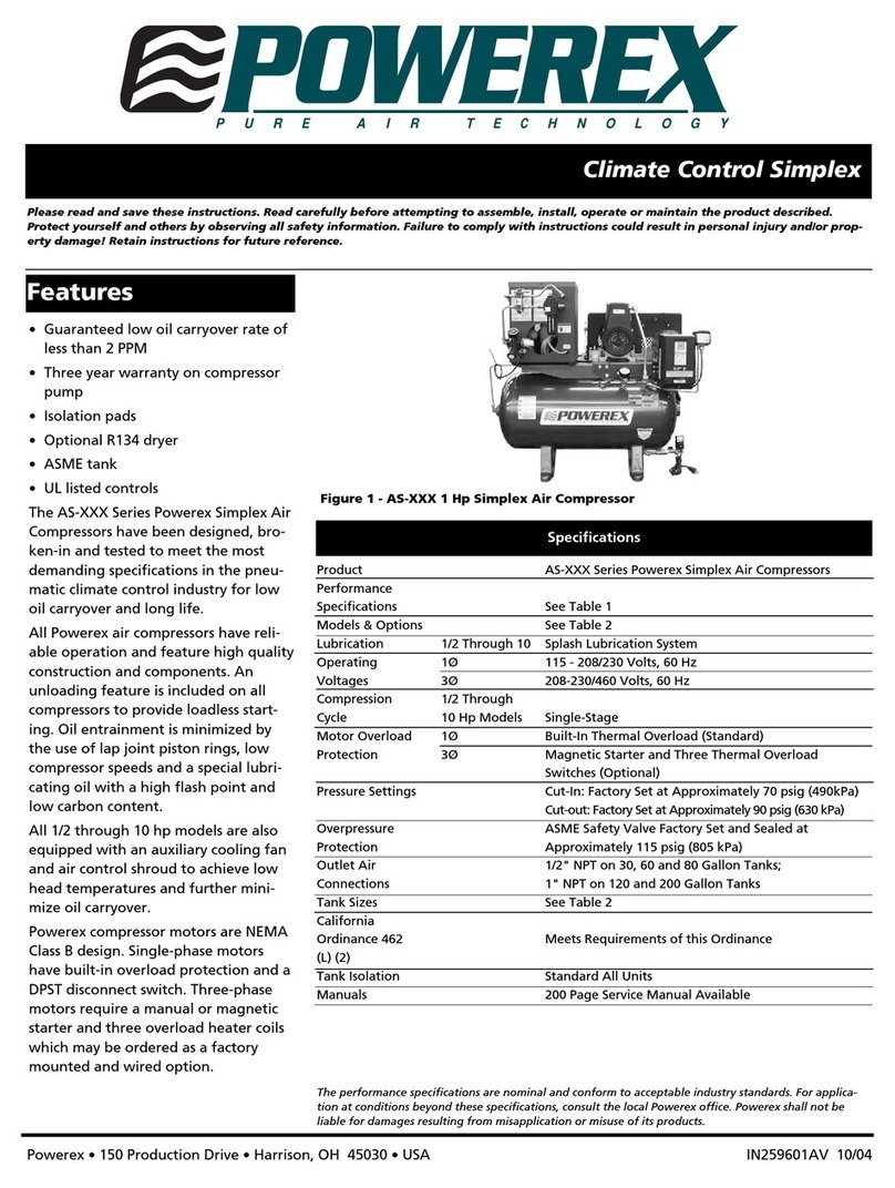 Powerex AS-XXX User manual