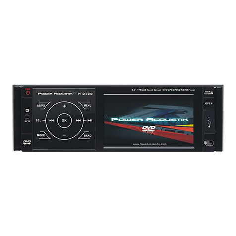 PowerAcoustik PTID-3600 owner's manual
