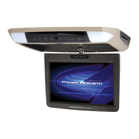 PowerAcoustik 11.2 TFT-LCD PMD-112CMX User manual