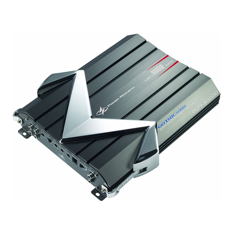 PowerAcoustik OVN1-3000D User manual