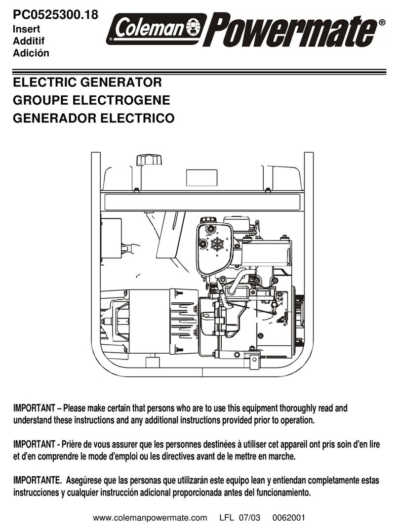 Powermate PC0525300.18 manual