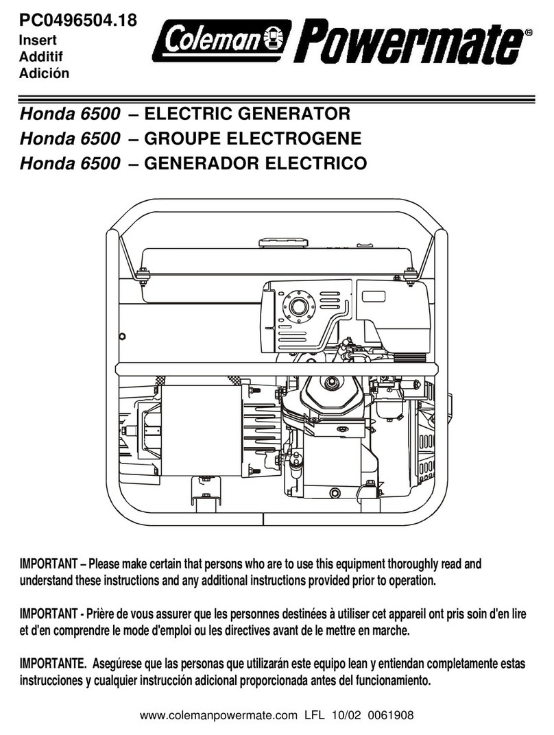 Powermate PC0496504.18 User manual